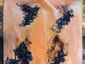 Resin wall art