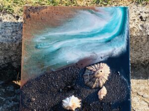 Small Black Sea theme canvas