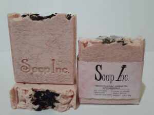 French Pink Clay and Hibiscus Tea with Grapefruit