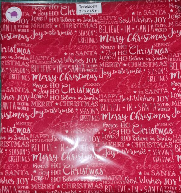 CHISTMAS TABLE CLOTH 2