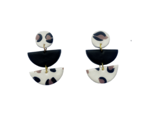Leopard Print Earrings