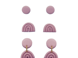 Pink Mixed Stud Set