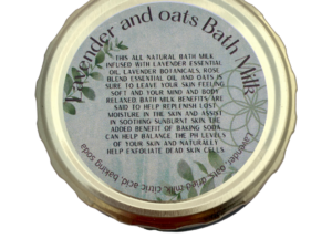Lavender and oats Bath Milk
