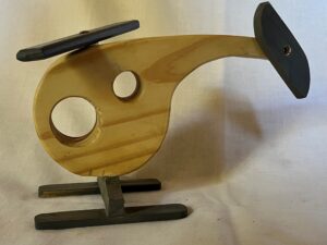 Wooden Helicopter