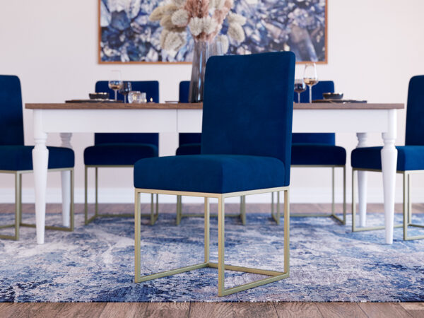 Dining Chair Lapis Velvet - Image 3